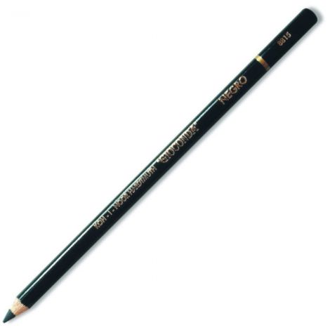 Pastele suche w ołówku Koh-i-Noor Gioconda, Czarny, twardość 1